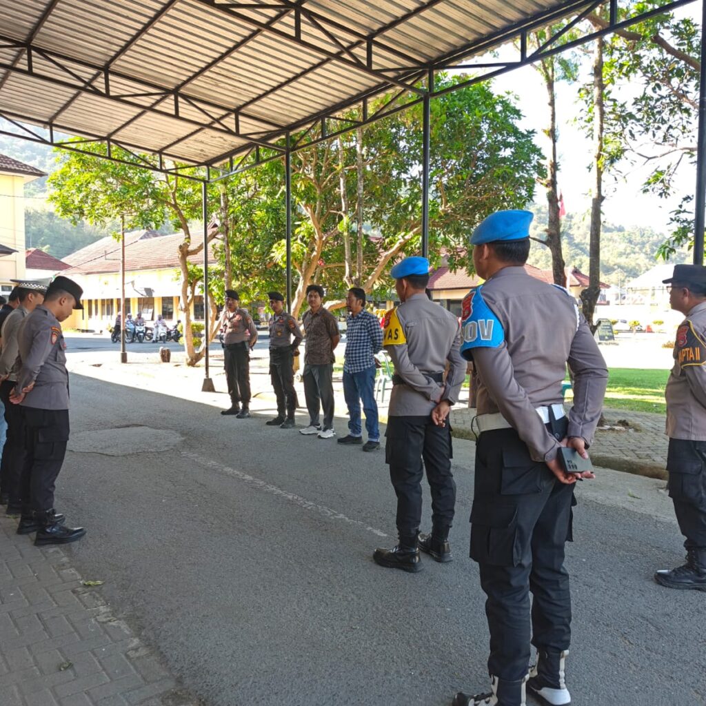 Polres Sumbawa Barat Intensifkan Pengawasan dan Pelayanan Untuk Menjaga situasi Kamtibmas kondusif