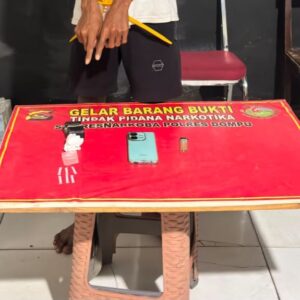 Satresnarkoba Polres Dompu Kembali Ungkap Kasus Peredaran Sabu di Manggelewa, Seorang Pemuda Diamankan