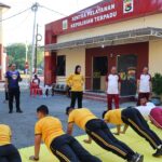 Jaga Kebugaran dan Dukung Kesiapan Operasional, Polres Sumbawa Gelar Kesemaptaan Jasmani Semester II Tahun 2026