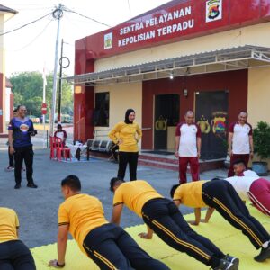 Jaga Kebugaran dan Dukung Kesiapan Operasional, Polres Sumbawa Gelar Kesemaptaan Jasmani Semester II Tahun 2026
