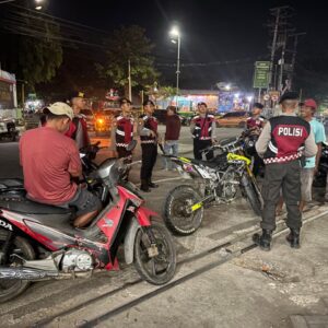 Patroli Dialogis Sat Samapta Polres Bima Kota, Ajak Masyarakat Bersama Jaga Kamtibmas