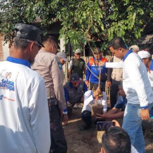 Bhabinkamtibmas Polsek Monta Gelar Pengamanan Rangkaian Kegiatan Program Selasa Menyapa