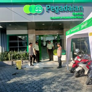 Patroli Dialogis di Pegadaian Syariah Renteng, Polsek Praya Perkuat Upaya Cegah Gangguan Kamtibmas