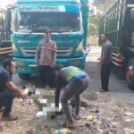 Pria Tanpa Identitas Ditemukan Tergeletak di Terminal Pancor, Polsek Selong Lakukan Olah TKP