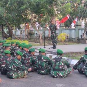 Dandim Mataram Ingatkan Prajurit: Jaga Diri dan Hindari Pelanggaran