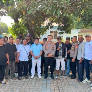 Perkuat Koordinasi dan Dukung Program Pembangunan Desa Kapolres Bima Silaturahmi Bersama Pemdes Nggembe