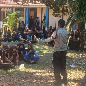 Polsek Monta Berhasil Mediasi Tawuran Pelajar SMP Negeri 4 Monta
