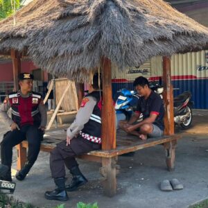 Sat Samapta Polres Lombok Utara Gelar Patroli Dialogis di 3 Titik Wilayah Hukum
