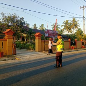 Melalui Rawan Pagi Polsek Brang Rea Wujudkan Pelayanan Humanis bagi Masyarakat