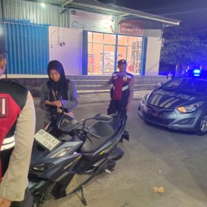 Polsek Gangga Laksanakan Patroli Dialogis Malam di Wilayah Hukum Gangga
