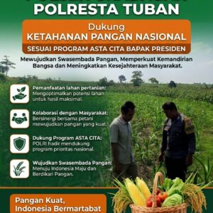 ANGGOTA POLSEK GRABAGAN SAMBANG DESA BINAAN, PANTAU LAHAN JAGUNG DAN MEMASTIKAN SISTEM IRIGASI MASIH LANCAR
