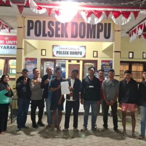 Polsek Dompu Redam Keributan Dua Dusun di Mbawi, Kedua Pihak Sepakat Berdamai