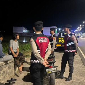 Sat Samapta Polres Lombok Utara Gelar Patroli Dialogis di 3 Titik Wilayah Hukum