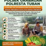 Polri Dukung Astacita, Polsek Grabagan Polresta Tuban Turun Cek Tanaman jagung milik Warga di Desa Grabagan