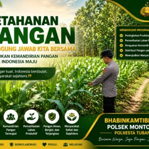*Polsek Montong Polresta Tuban Turun Cek Tanaman jagung Warga di Desa Bringin*