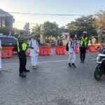 Strong Point Pagi, Unit Lantas Polsek Rasanae Barat Bantu Kelancaran Arus Lalu Lintas dan Pelajar