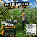POLSEK BANGILAN DUKUNG KETAHANAN PANGAN NASIONAL