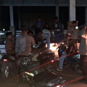 Menekan Kerawanan Kamtibmas dan Pastikan Kondusifitas Wilayah Polsek Bolo Intensifkan Patroli Malam