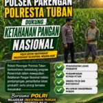 DALAM RANGKA DUKUNG PROGRAM ASTACITA, BHABINKAMTIBMAS DESA NGAWUN POLSEK PARENGAN POLRESTA TUBAN SAMBANG PETANI JAGUNG DI DESA NGAWUN KEC. PARENGAN KAB. TUBAN