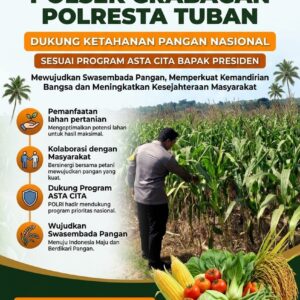 ANGGOTA POLSEK GRABAGAN SAMBANG DESA BINAAN, PANTAU LAHAN JAGUNG DAN MEMASTIKAN SISTEM IRIGASI MASIH LANCAR