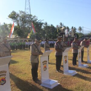 Kapolres Lombok Utara Pimpin Sertijab, Sejumlah Pejabat Strategis Berganti