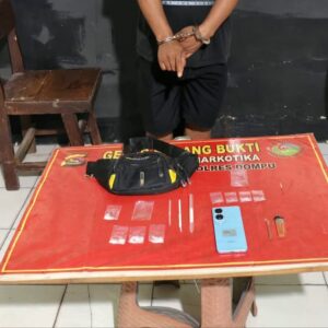 Satresnarkoba Polres Dompu Ungkap Kasus Sabu 5,93 Gram di Kandai II