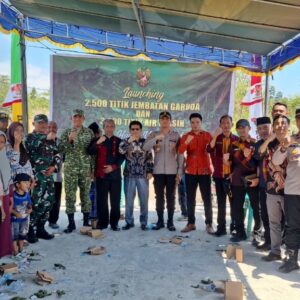 TNI Polri Hadir, Jembatan Garuda Jadi Simbol Pengabdian