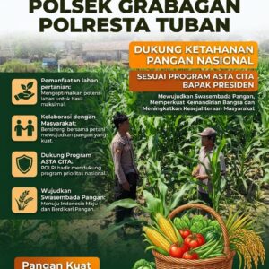 ANGGOTA POLSEK GRABAGAN SAMBANG DESA BINAAN, PANTAU LAHAN JAGUNG DAN MEMASTIKAN SISTEM IRIGASI MASIH LANCAR
