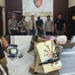Bermodalkan Senpi Rakitan Pria Asal Parado Wane Mencuri di Toko Mister DIY, Polsek Woha Sigap Ringkus Terduga Pelaku