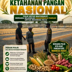 POLSEK KEREK SAMBANG GUDANG PENAMPUNGAN JAGUNG, DUKUNG KETAHAN PANGAN NASIONAL