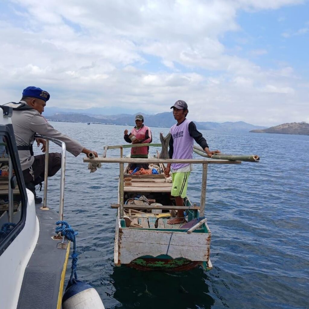 Jaga Keamanan Laut dari Berbagai Potensi Gangguan Satpolairud Polres Bima Kabupaten Tingkatkan Patroli Perairan