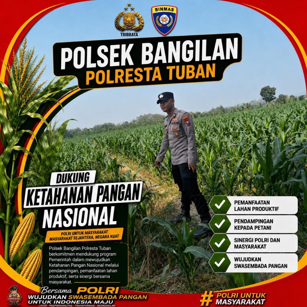 Ketahanan Pangan Polsek Bangilan
