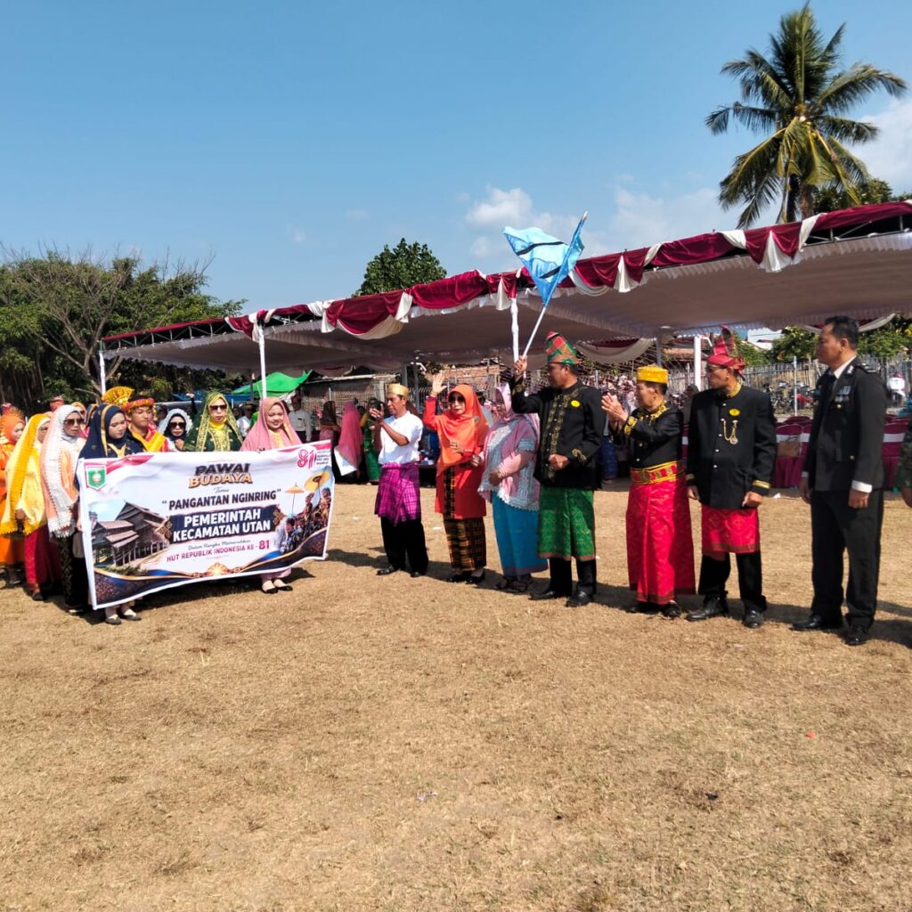 Pawai Budaya HUT RI ke-81 di Utan, Polsek Utan Kawal Ketat Ribuan Peserta hingga Garis Finish