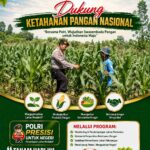 “Anggota Polsek Kerek Polresta Tuban Dukung Ketahanan Pangan Nasional.