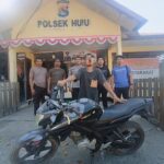 Polsek Hu’u Amankan Terduga Pelaku Penggelapan Sepeda Motor Yamaha Vixion