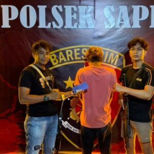 Team Opsnal Polsek Sape Ringkus Terduga Pelaku Pencurian HP di Desa Bugis