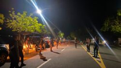 Menekan Potensi Kejahatan Malam Hari dan Jaga Kondusifitas Kamtibmas Piket Gabungan Fungsi Polres Bima Kabupaten Pertebal Patroli KRYD