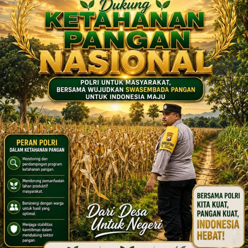 Polsek Plumpang Polresta Tuban Turun Langsung Cek Tanaman Jagung Warga