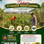Bhabinkamtibmas Desa Margorejo Dampingi Petani Olah Lahan Pertanian