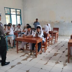 “Police go to school” Unit Kamsel Satlantas Polres Bima Kabupaten Sambangi SMK 5 Bima ini Tujuannya