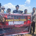 Mencegah Karhutla, Polsek Soromandi Gencarkan Patroli dan Sosialisasi Larangan Pembakaran Hutan dan Lahan