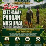 DEMI MENDUKUNG ASTA CITA, POLSEK KEREK KOMITMEN KUATKAN KETAHAN PANGAN DI WILAYAHNYA