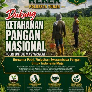 DEMI MENDUKUNG ASTA CITA, POLSEK KEREK KOMITMEN KUATKAN KETAHAN PANGAN DI WILAYAHNYA