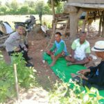 Jelang Musim Tanam, Bhabinkamtibmas Desa Woko Imbau Petani Perhatikan Waktu Tanam