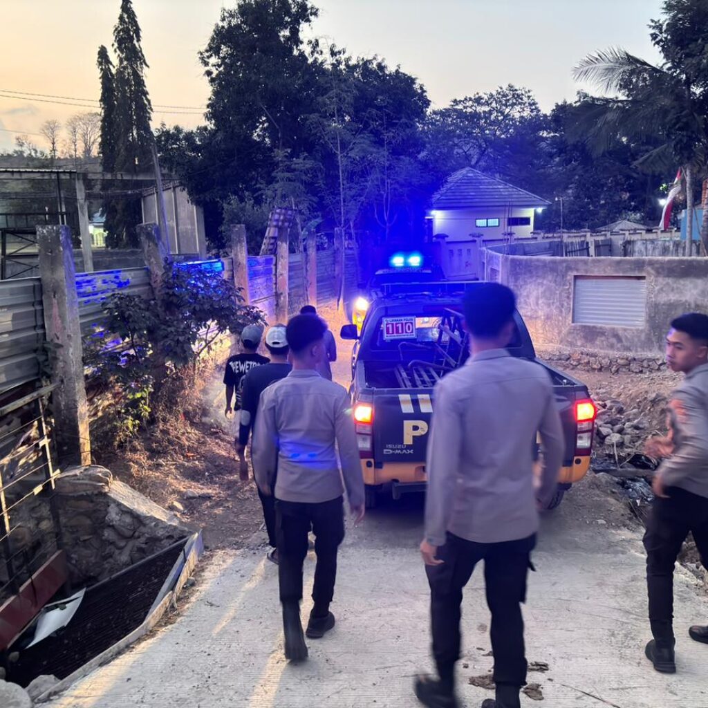Respons Cepat Aduan Warga, SPKT Polres Bima Kota Datangi TKP Dugaan Penganiayaan