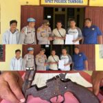 Polsek Tambora Terima Satu Pucuk Senpi Rakitan Yang di Serahkan Secara Sukarela Oleh Warga