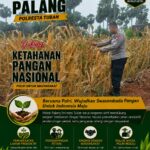 Dukung Astacita, Polsek Palang Polresta Tuban Pantau Langsung Lahan Jagung milik warga Desa Wangun