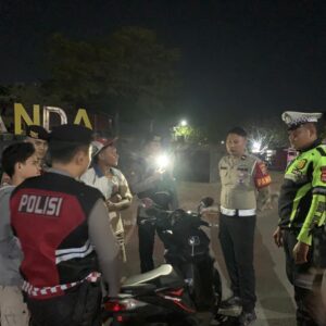 Patroli KRYD, Piket Pamapta Polres Bima Kabupaten Antisipasi Tindak Kriminal di Malam Hari