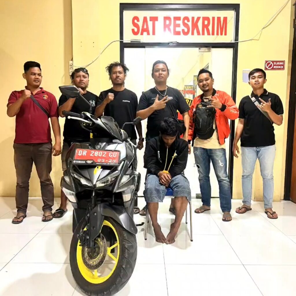Kurang dari 24 Jam, Tim Puma Polres Lombok Utara Ungkap Curanmor