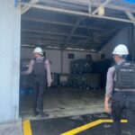 Personel Unit Obvit Sat Samapta Polres Bima Kota Laksanakan Pengamanan dan Patroli di PLTMG Bonto Bima
